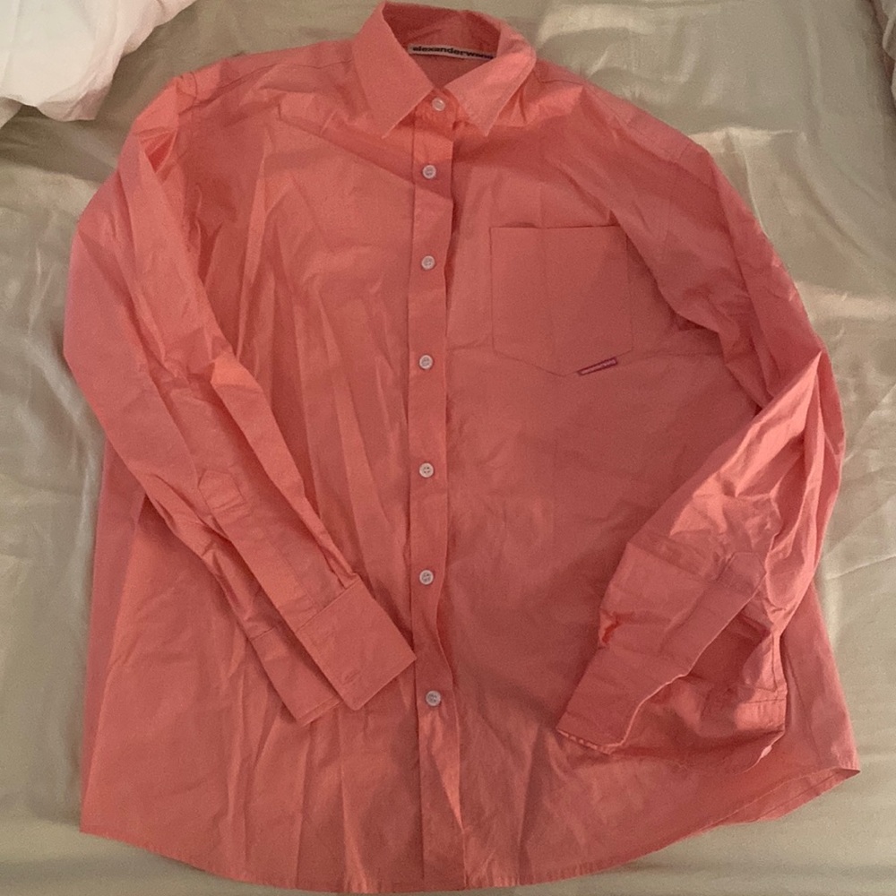 Alexander Wang pink shirts